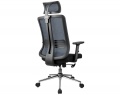 Офисное кресло Riva Chair А663 Серая сетка
