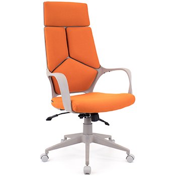 Компьютерное кресло Trio Grey TM Оранжевое
