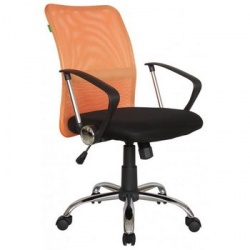 Операторское кресло «Riva Chair 8075 Оранжевая сетка»