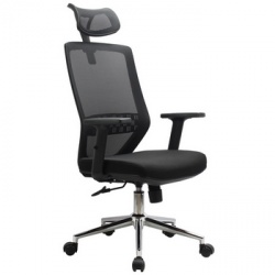 Офисное кресло «Riva Chair 833 H Черная сетка»
