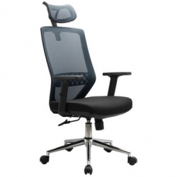Офисное кресло «Riva Chair 833 H Серая сетка»