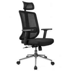 Офисное кресло «Riva Chair А663 Черная сетка»
